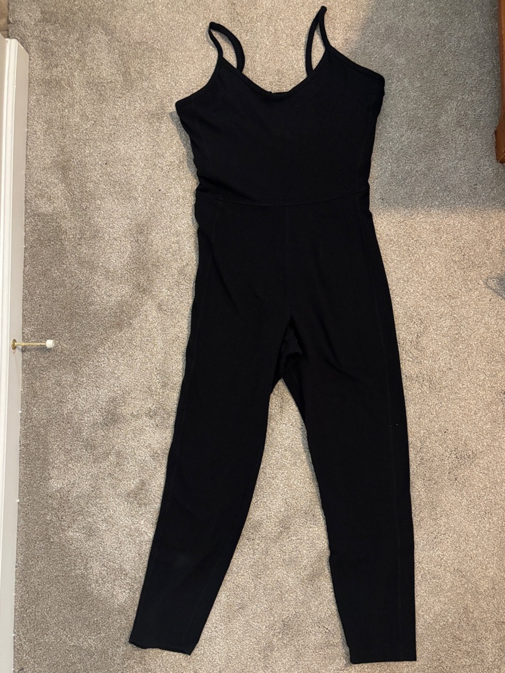 Old Navy Active PowerChill Black Sleeveless Jumpsuit Romper